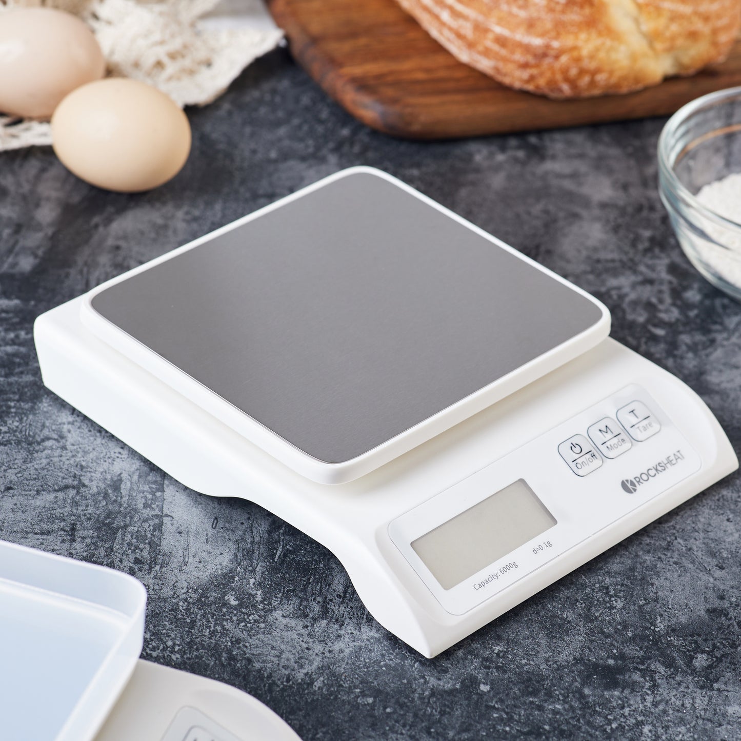 Food Kitchen Digital Scale (White)