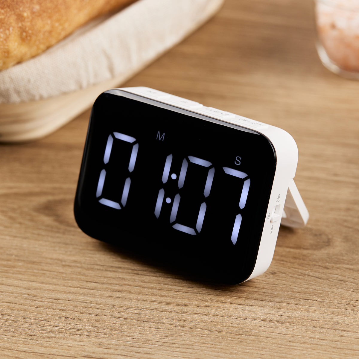 Digitaler Timer Für Kinder – Mit Drehknopf, Leiser & Sound-Modus, Großes Display